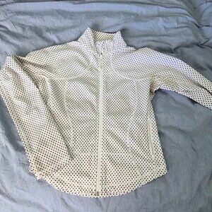 Lulu define zip up polka dot size 4